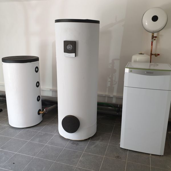 Tepelné čerpadlo země/voda (plošný kolektor)