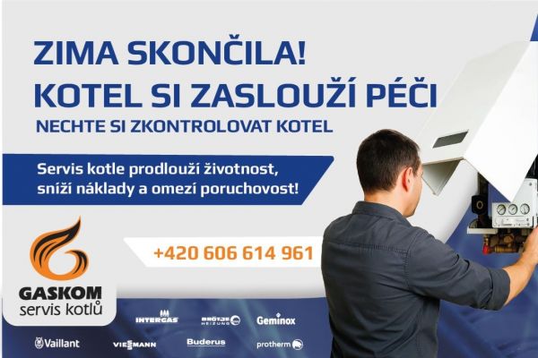 servis kotlů po sezoně